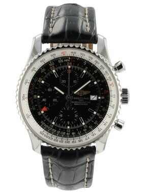 Breitling Navitimer Black Dial Stainless Steel 46mm Automatic Men’s Watch A24322